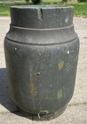 Vintage Rustic Green Horse Drawn Wooden Wagon Wheel Hub Spoke 14 5  X 10 