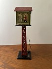 Vintage 1950-60   s Marx O-scale Lighted 413 Switchman Yard Tower Tin Untested