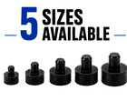 Push-in Rubber Feet Bumpers Panel Mount Equipment Electronics Select Size