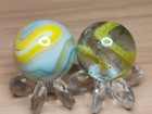  75 - 72  Jabo d a s  Marbles Lot    gold Lutz     Swirl Toys Nm 