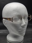 Vgc  Versace Mod 1160 1052  Havana Brown   Gold Eyeglasses Frame 53  16-130