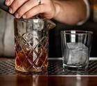 Cocktail Mixing Glass - Bar Mixing Pitcher For Stirring Drinks - 1 4-inch Thick