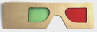 Nabisco Shredded Wheat Magic 3d Viewer Glasses Hold In Hand Paper-qty 1 Each