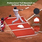 10x4ft Synthetic Grass Baseball Softball Batting Practice Hitting Mat Outdoor---
