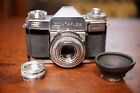 Zeiss Ikon Contaflex Vintage 35mm Slr Film Camera W zeiss Tessar 45mm F 2 8 Lens