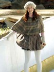 Zara Plaid Tartan Skirt Ice Skating Scene Aso Blair Waldorf Gossip Girl 3-4years