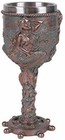 Ebros Nautical Sirens Of The Sea Rustic Mermaid Goblet 7 5  Height 5oz Liquid