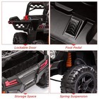    12v Kids Ride On Car Truck With Parent Remote Control Led Lights Aux Port Mu