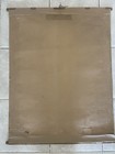 Original Vintage Zoological Pull Down School Chart O A Boa Constrictor Litograph