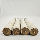 Salvaged Table Legs 13 75  Furniture Parts Vintage Painted Turned Wood Set Of 4