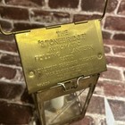 Candle Lamp Vintage Style Folding Brass Candle Lantern With Handle Euc