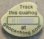 Little Rhody 2008 Quahog Geocoin - Re 200 A b  - Activated  Adoptable - Tb2be81