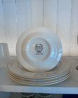 Lifetime China Co  Semi-vitrious Dessert Plate  Off-white  Prairie Gold Wheat