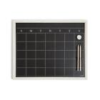 Magnetic Chalkboard Calendar Board Dry Erase Wall Planner Monthly Schedule New