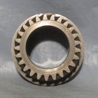 Vintage Industrial Machine Age Steel cast Gear cog Steampunk Art Lamp Part 