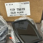 Box - Case Pack Of 72  Basic 8  X 5  Black Restaurant Bill check Tip Tray s 