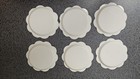Set Of 6 Vintage Mid-century Cocktail Recipe Plastic Drink Coasters  Green pink