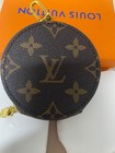 Louis Vuitton Lv Monogram Round Pouch Keychain Bag Charm W dust Bag