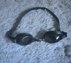 Speedo All Black  Adult Racing Swim Goggles
