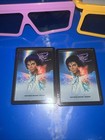 Vintage Walt Disney Michael Jackson Captain Eo 2 Magnets  1 Keychain  2 Glasses