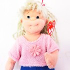 Vintage Ty Teenie Beanie Boppers Plush Sweet Sally Doll  2002 Poseable Arm Legs