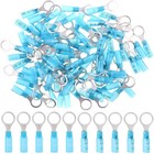 16-14awg Heat Shrink Electrical Wire Connectors Ring Spade Crimp Terminals