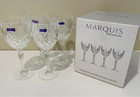 Waterford Marquis Markham Goblet Clear Crystal Wine Glass 4 Pcs 8 5 h 13 Oz New