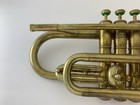 Cornet Lacquered Olds Special Cornet   Vintage Brown Leather Case