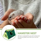 Pet Rabbit Nest Hideout Warm Bridegroom Travel Small Animal Hideaway