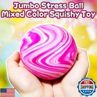 Giant Stretchy Stress Squeeze Balls - Squishy Toys For Kids - Stretch And Pul