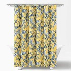  Dolores Shower Curtain 72  W X 72  L - Floral Shower Curtains For Yellow