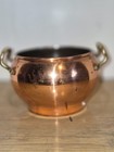 Vintage Copper Pot With Brass Handle  potpourri Size 