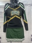 Cheerleading Uniform High School Mustangs Adult Med