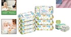 Baby Wipes Unscented 640 Count Flip-top Packs Gentle Clean For Sensitive Skin