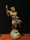 Chinese Boxwood Wood Hand Carved Spirits Buddhism Statue