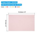 100 Sheets Vellum Paper 4x6 Vellum Paper Printable Translucent 100gsm 10 Color
