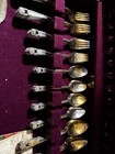 1847 Rogers Bros Silverplate Flatware Set 52 Pc Service For 8 W Chest Vintage Is