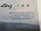 1953 54 Austin Healey 100 Original Sales Brochure In Excellent Condition