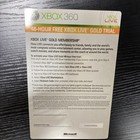 Microsoft Xbox Live Free 48 Hour Trial Gold Subscription Xbox 360 Unused