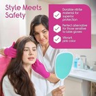 Rose Pink Nitrile Exam Gloves - Fast Ship - Powder   Latex Free  medical Grade 