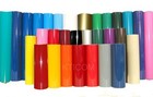 5 Rolls 12  Gloss Colors Adhesive Backed Vinyl Sign   Craft Cutter Silhouette