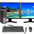 Dell Desktop Computer I3 16gb 2tb Hd 512gb Ssd Dual 22  Windows 10 Pro Pc Wi-fi