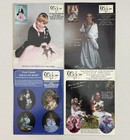 Lot 4 Dolls In Print Magazines 2001 Full Year Premiere Winter Spring Summer Fall