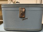 Vintage Starline Lady Baltimore Luggage  set Of 4   blue Hard Case Suitcases