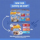 Purina Friskies Shreds Gravy Variety Pack  Wet Cat Food  5 5 Oz Cans  40 Pack