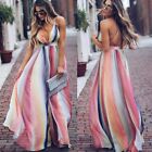 Maxi Boho Long Cocktail Women s Sundress Dress Beach Casual Summer Party Evening