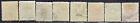 Montenegro 1894 Postage Due Stamp Sc    J 1 8 Used Cto