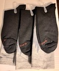 Mossy Oak Mens Crew Socks 3 Pair Sz 10-13 Shoe Sz 6-12 New W Tag Forest Gray s 
