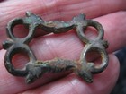 Detecting Finds Nice  Colonial Buckle 4 Headed Snake Buckle  35mmx25mm