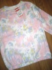 Cat And Jack Girls Cotton Sweater Warm Soft Tie Dye Nwt Size 10 12 